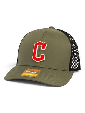 Cleveland Guardians Diamond C 3D Snapback Tilikum Trucker Hat- Loden/ Black
